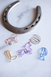 Load image into Gallery viewer, Equestrian Paper Clips by Pony Paper Studio
